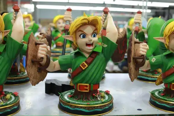 Legend of Zelda Kintsukuroi Creations Young Link Bust Life Size Resin Statue 8