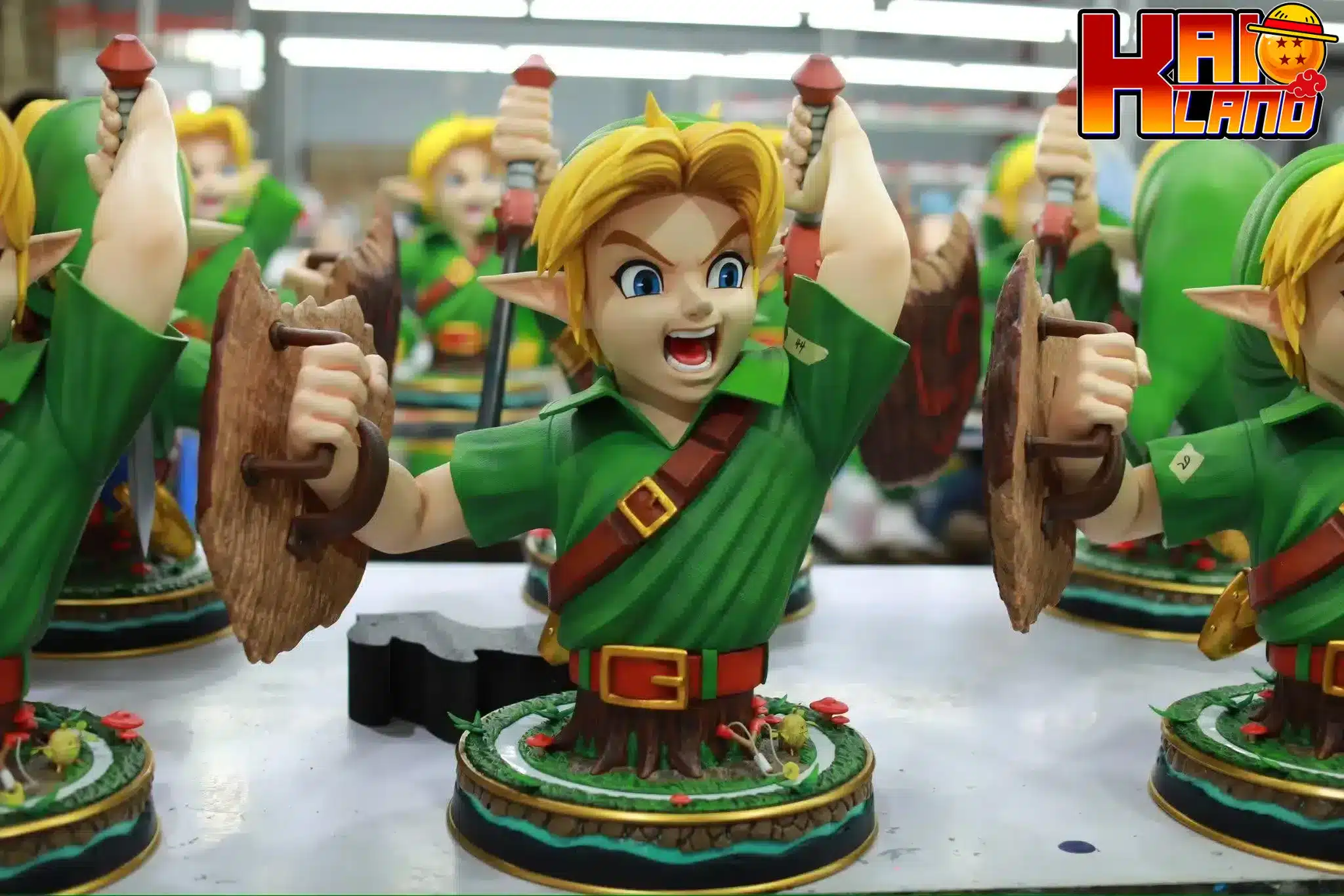 Legend of Zelda Kintsukuroi Creations Young Link Bust Life Size Resin Statue