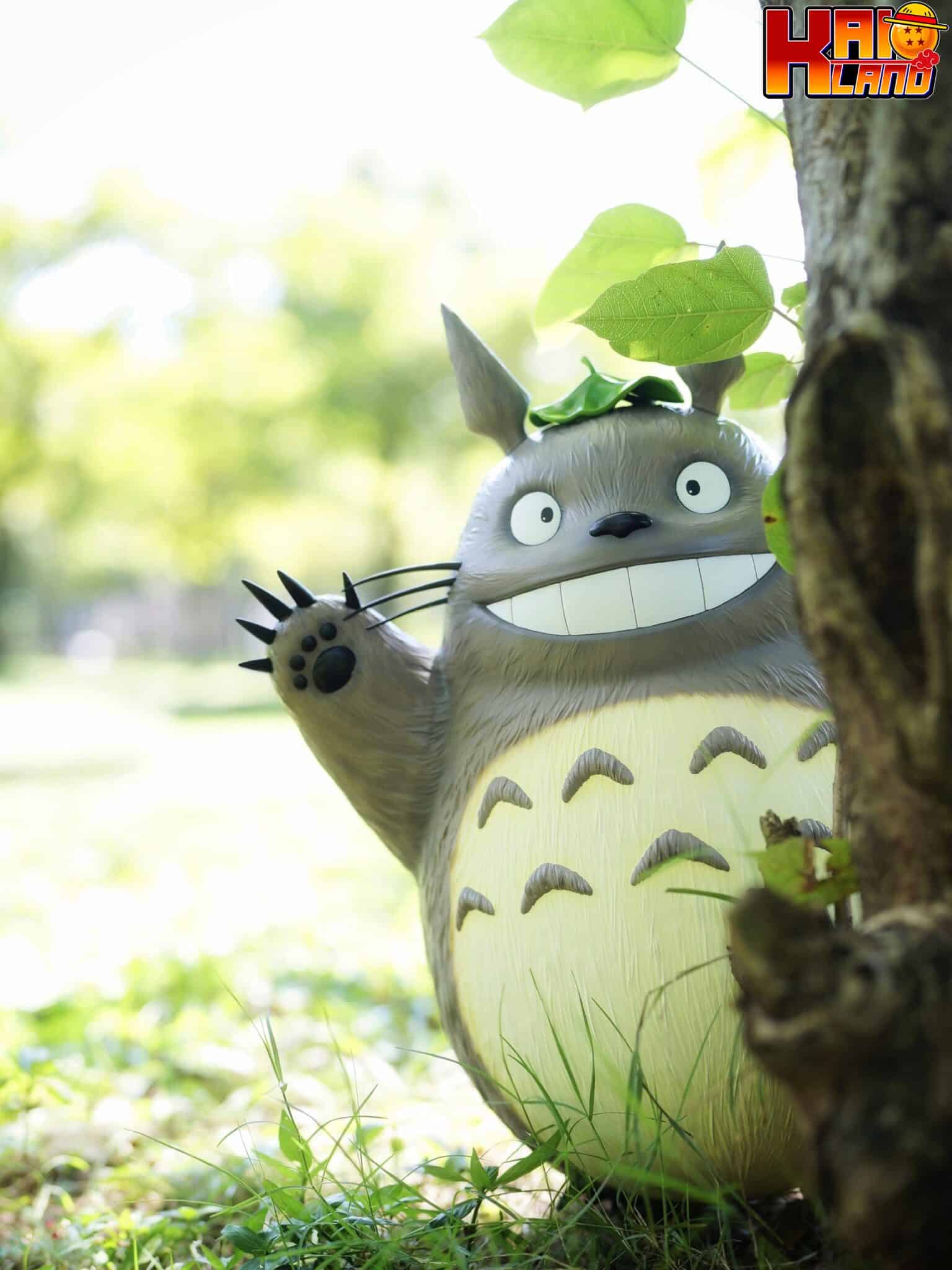 My Neighbor Totoro Long Miao Studio Hello Totoro Resin Statue