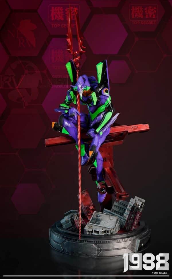 Neon Genesis Evangelion 1998 Studio END EVA Unit 01 Resin Statue 0