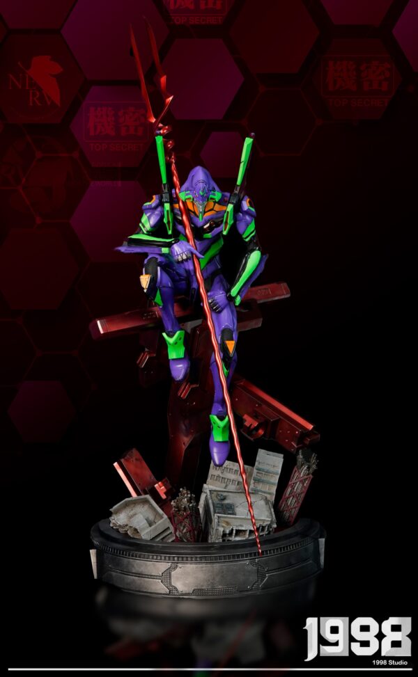Neon Genesis Evangelion 1998 Studio END EVA Unit 01 Resin Statue 2