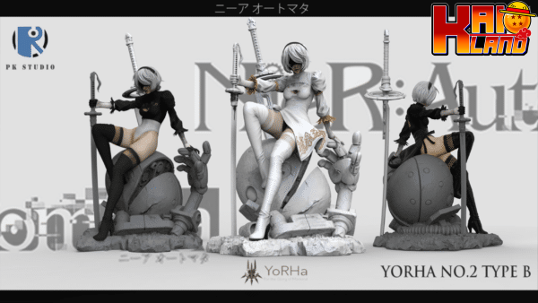 NieR Automata PK Studio 2B Resin Statue 1