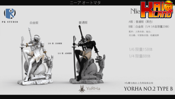 NieR Automata PK Studio 2B Resin Statue 2