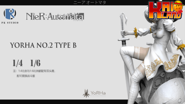 NieR Automata PK Studio 2B Resin Statue 4