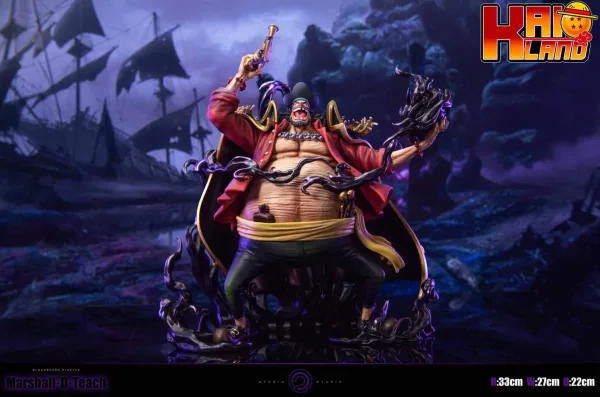 One Piece C2 Studio Blackbeard Marshall D Teach Resin Statue 0 scaled