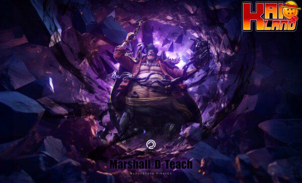 One Piece C2 Studio Blackbeard Marshall D Teach Resin Statue 1