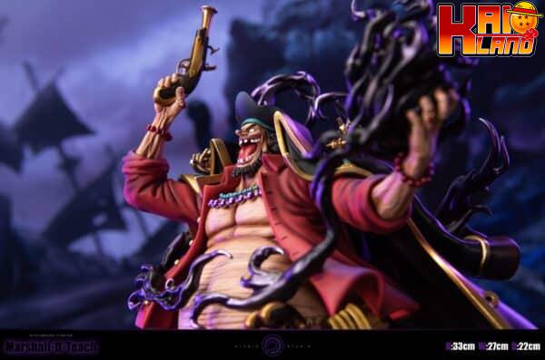 One Piece C2 Studio Blackbeard Marshall D Teach Resin Statue 3