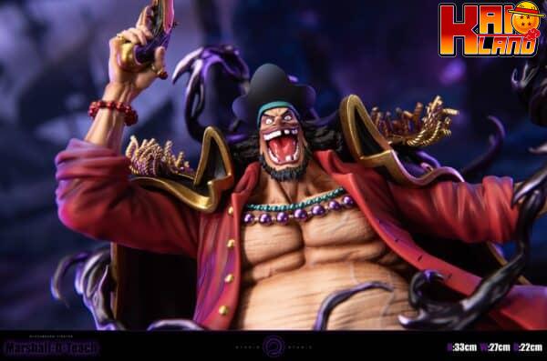 One Piece C2 Studio Blackbeard Marshall D Teach Resin Statue 5