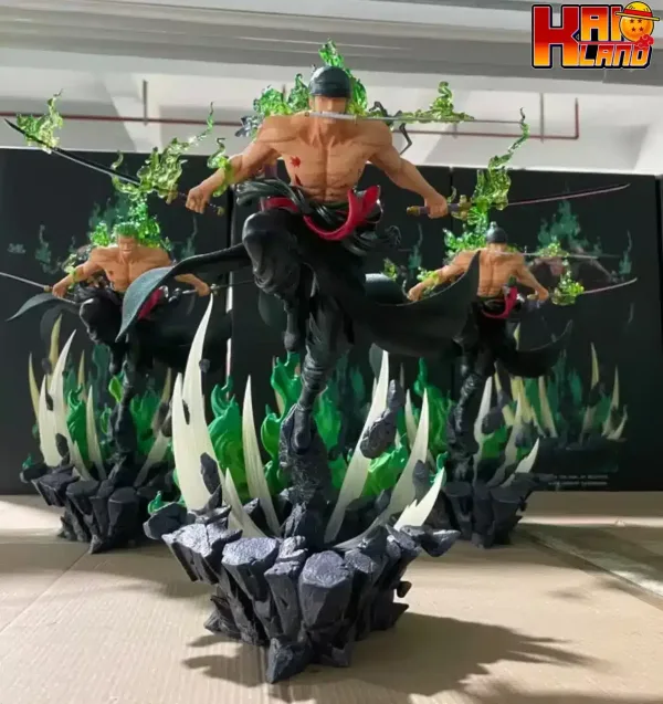 One Piece ChuangYi Studio Purgatory Demon Slash Zoro Resin Statue 1