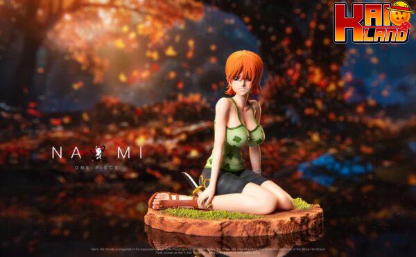 One Piece Dream Lab Studio Crying Nami Resin Statue 4