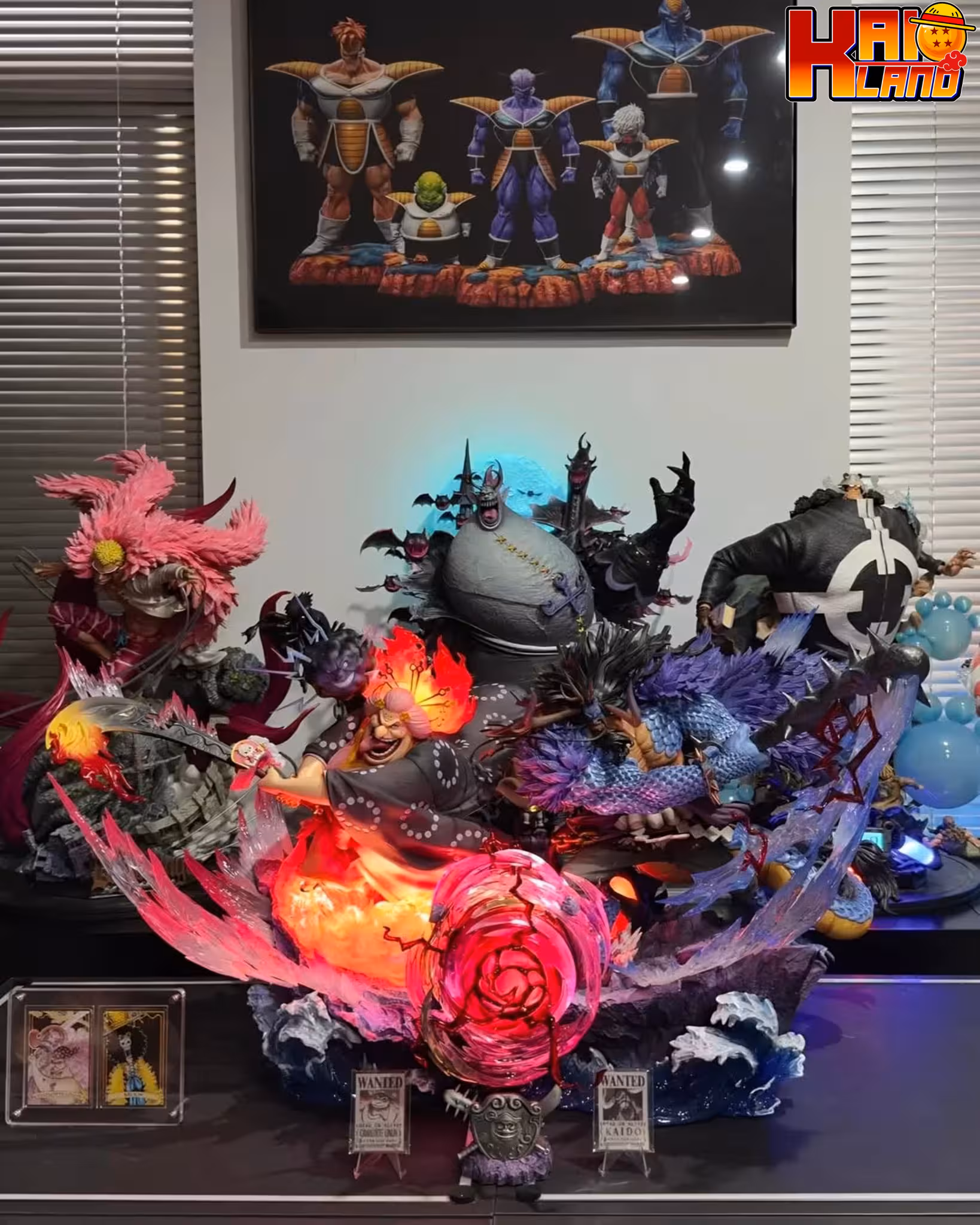 One Piece Jimei Palace Big Mom x Kaido Licensed Resin Statue