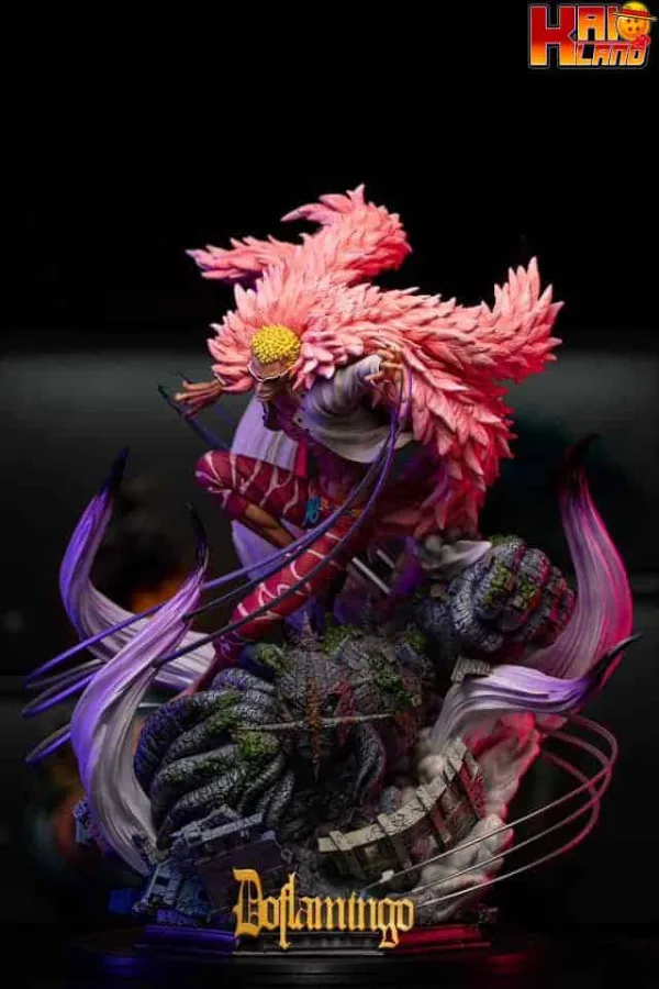 One Piece Jimei Palace Donquixote Doflamingo Licensed Resin Statue 0