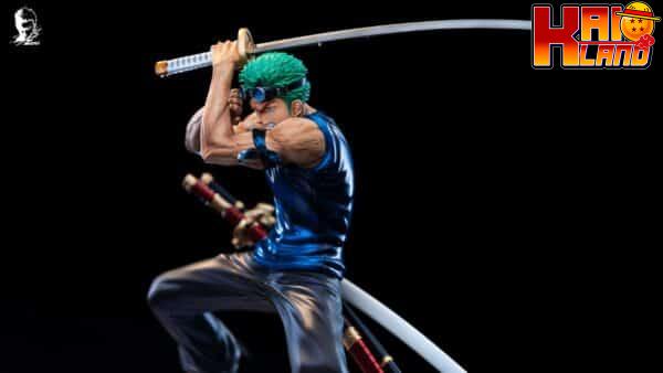 One Piece Lv Zao Tou Studio Roronoa Zoro Resin Statue 3