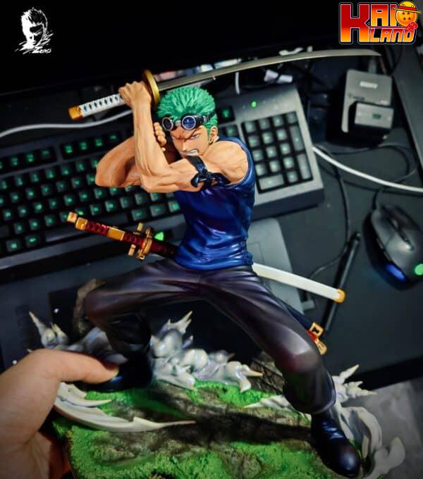 One Piece Lv Zao Tou Studio Roronoa Zoro Resin Statue 5