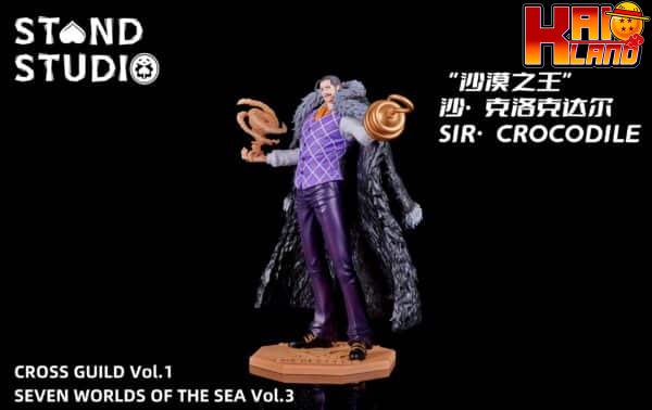 One Piece Stand Studio Crocodile Resin Statue 1