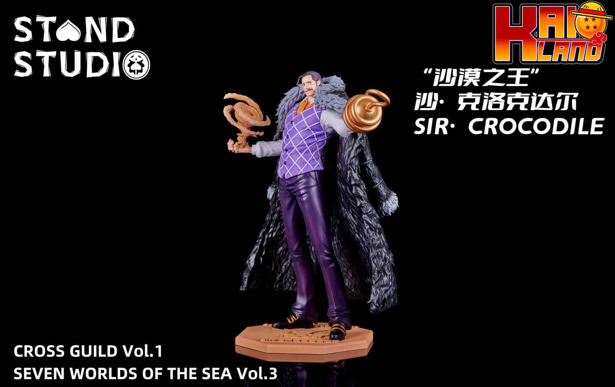 One Piece Stand Studio Crocodile Resin Statue