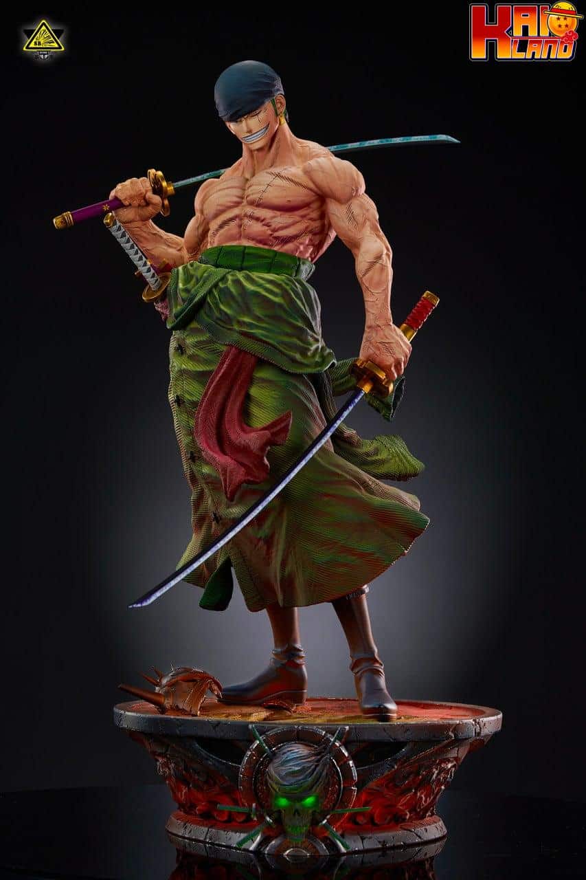 One Piece Super Bomb Studio Zoro Resin Statue