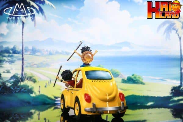 One Piece Toys My Dream Studio Childhood Luffy x Ace x Sabo Resin Statue 6