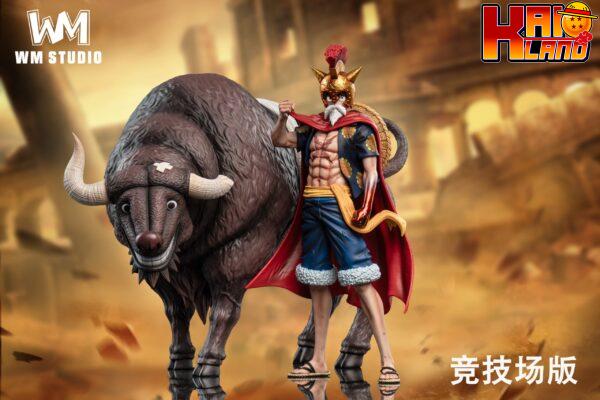 One Piece WM Studio Monkey D Luffy x Fighting Bull Resin Statue 1