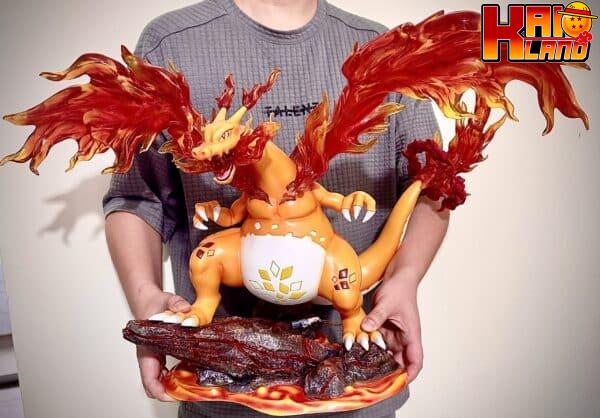 Pokemon DD Studio Dynamax Charizard Resin Statue 7