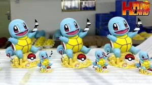 Pokemon EGG Studio Squirtle Resin Statue