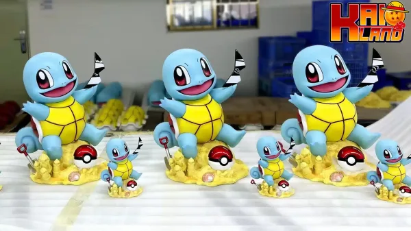 Pokemon EGG Studio Squirtle Resin Statue