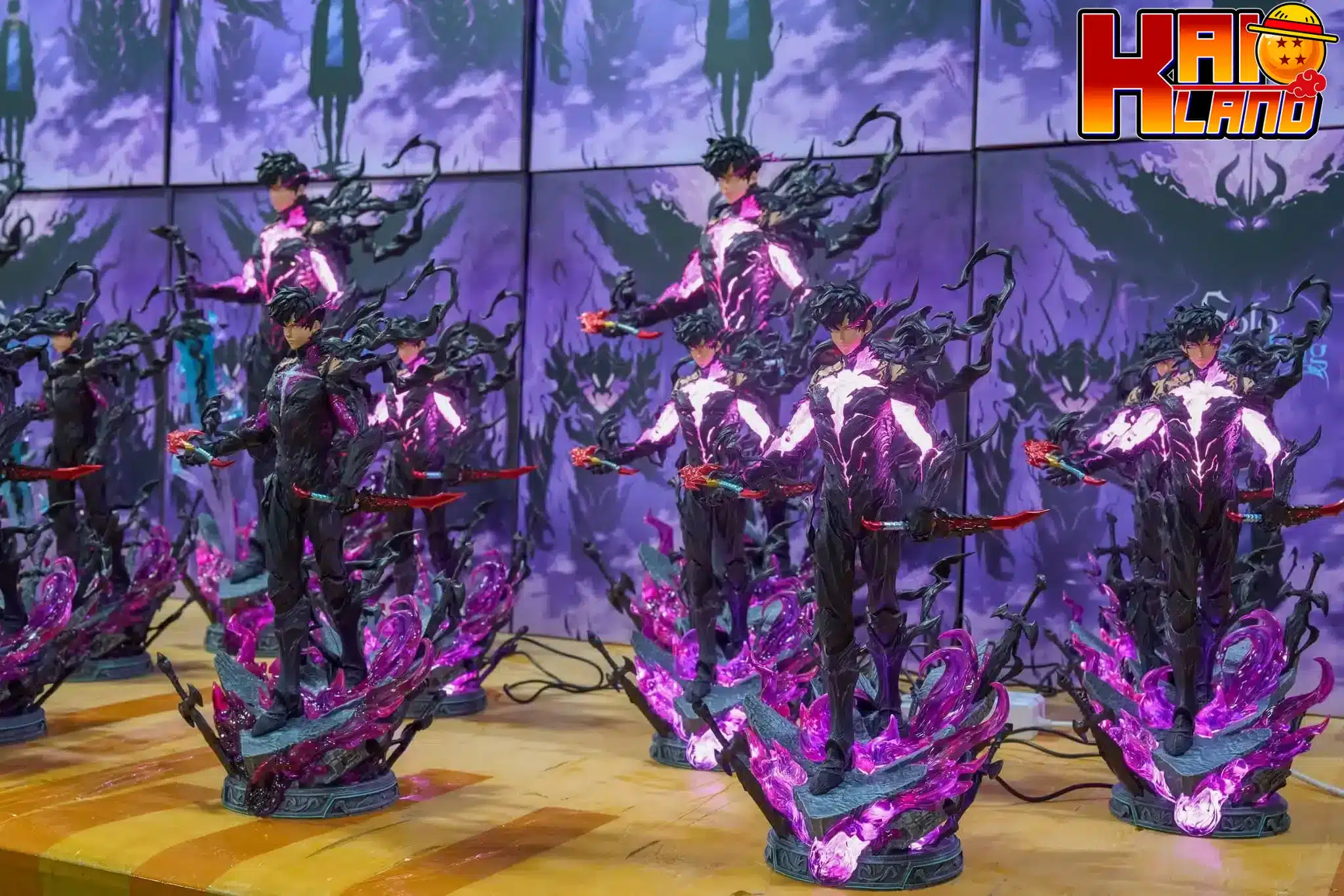 Solo Leveling Mask Studio Sung Jin woo Resin Statue