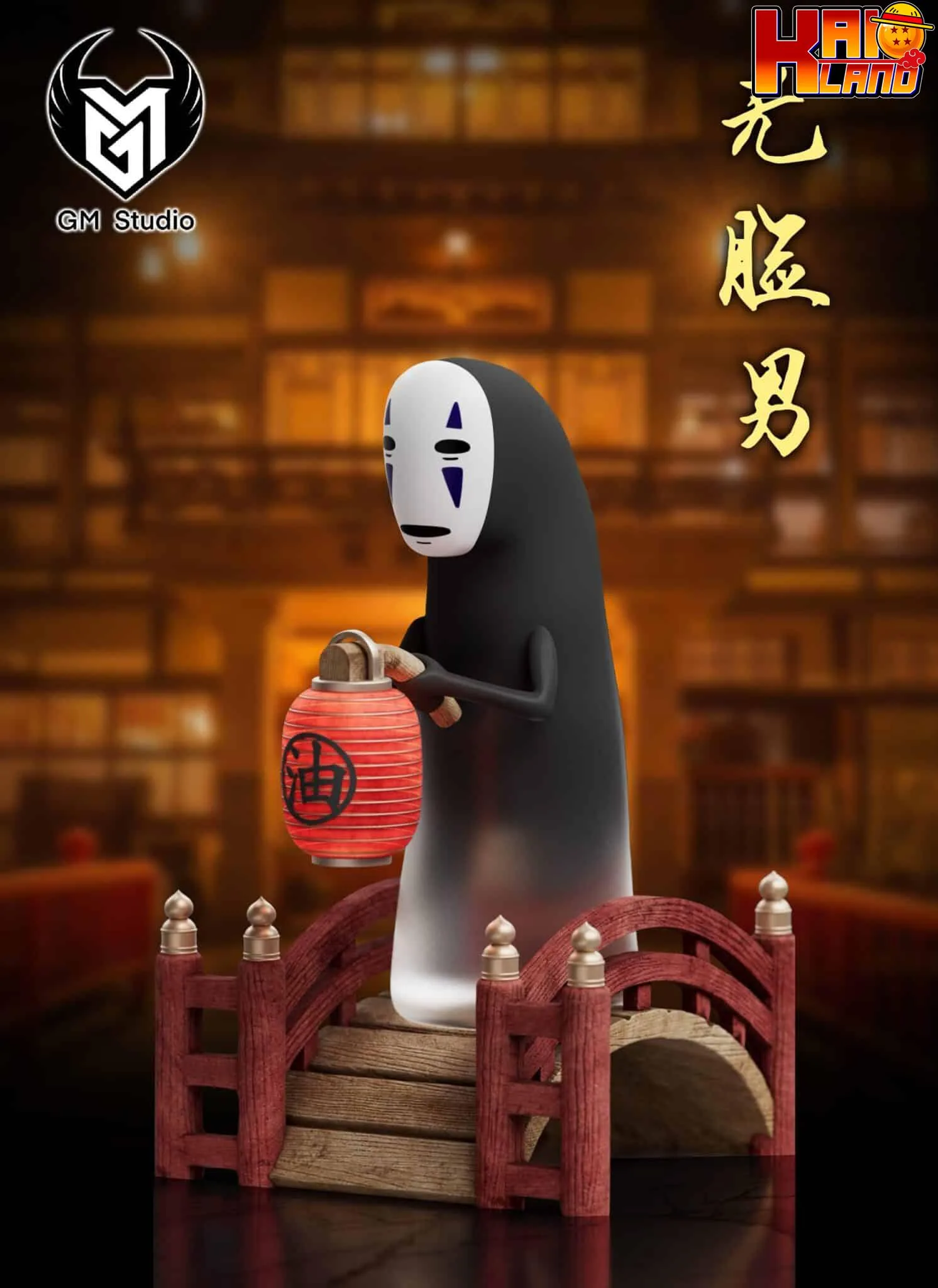 Spirited Away GM Studio No Face man Resin Statue