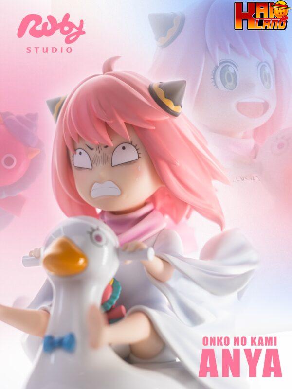 Spy × Family Ruby Studio Poop Anya Forger Resin Statue 2