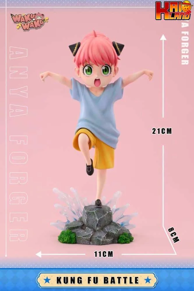 Spy ×Family WakuWaku Studio Kong Fu Anya Resin Statue