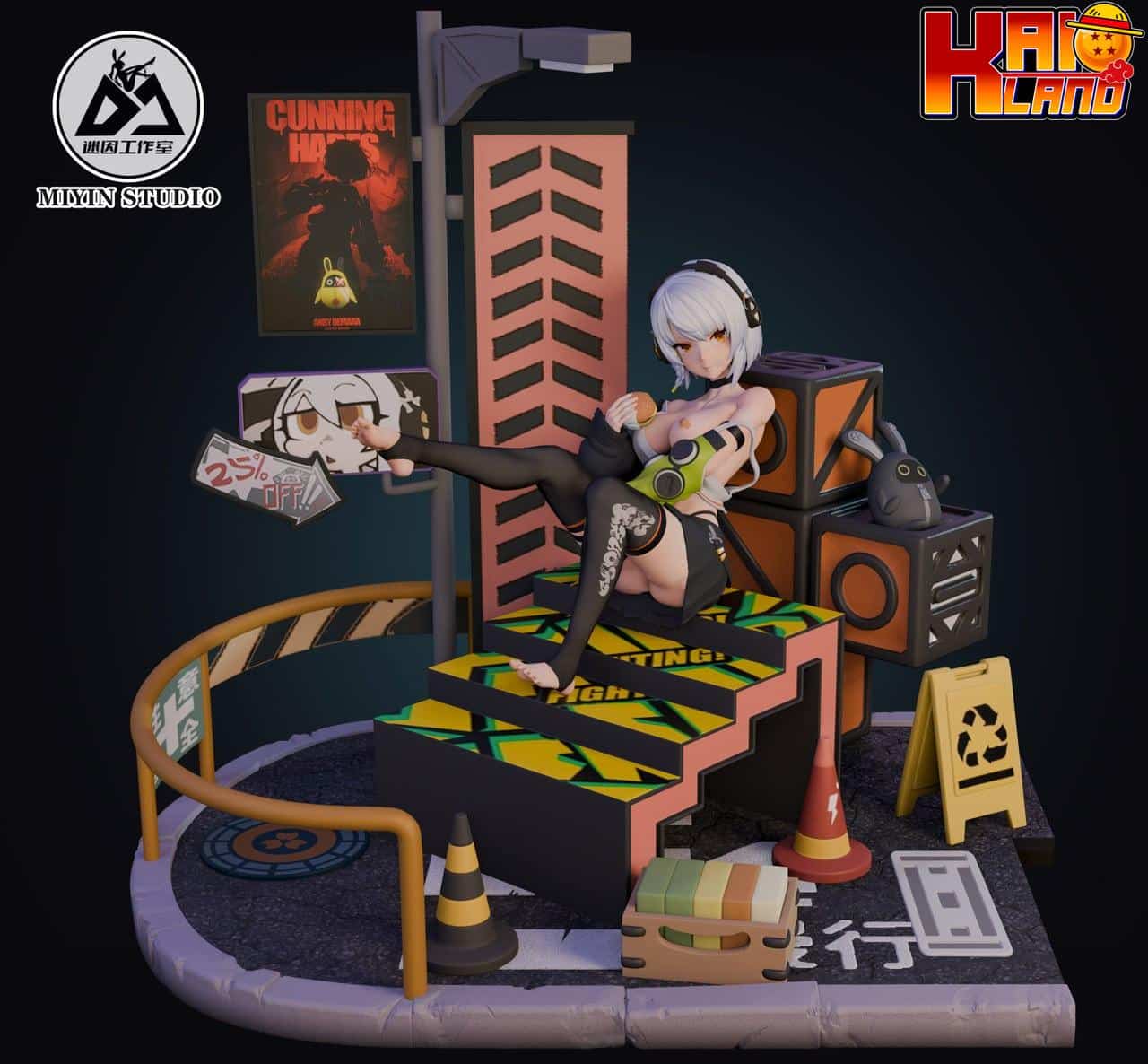 Zenless Zone Zero MiYin Studio Anby Demara Resin Statue