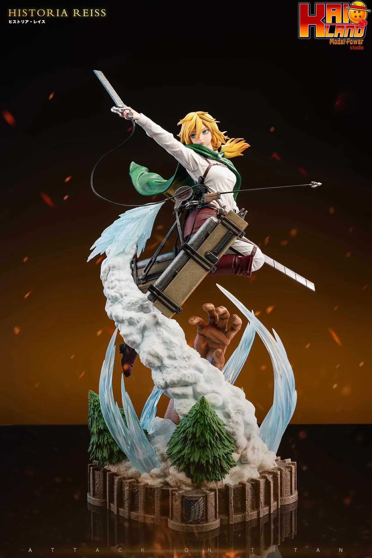 Attack On Titan Model Power Studio Historia Reiss Resin Statue