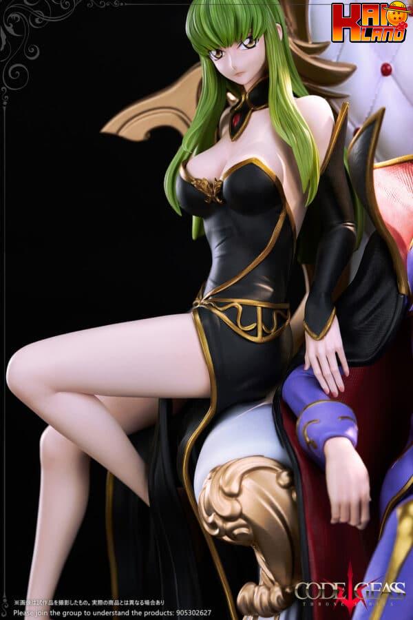 Code Geass Lamzc Studio Lelouch of the Rebellion Lelouch Lamperouge X CC Resin Statue 4