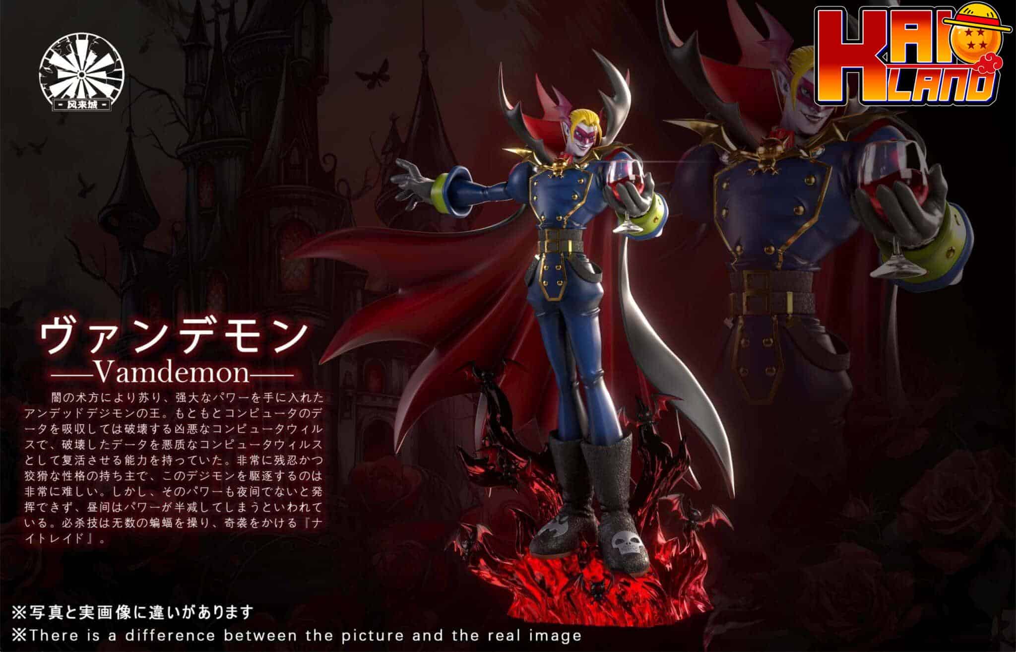 デジモン フェン ライ チェン スタジオ ヴァンデモン 樹脂製 デジモン フェン ライ チェン スタジオ ヴァンデモン 樹脂製