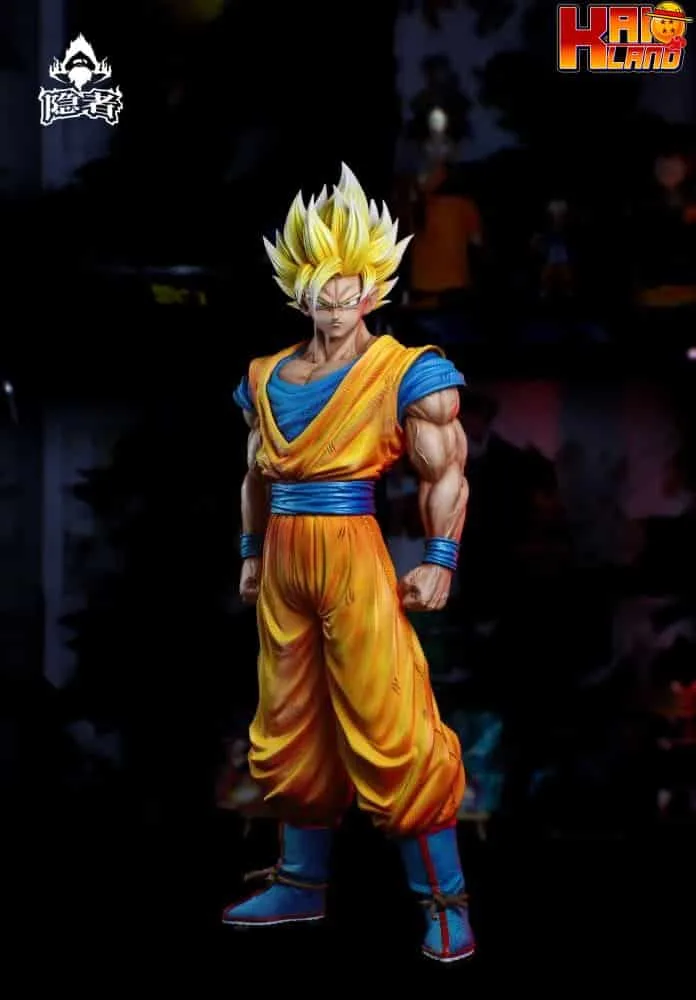 Dragon Ball Anchoret Studio SSJ Goku Resin Statue