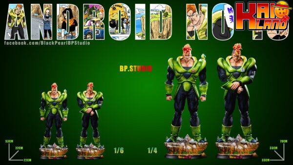 Dragon Ball BP Studio Android 16 C16 Resin Statue 10