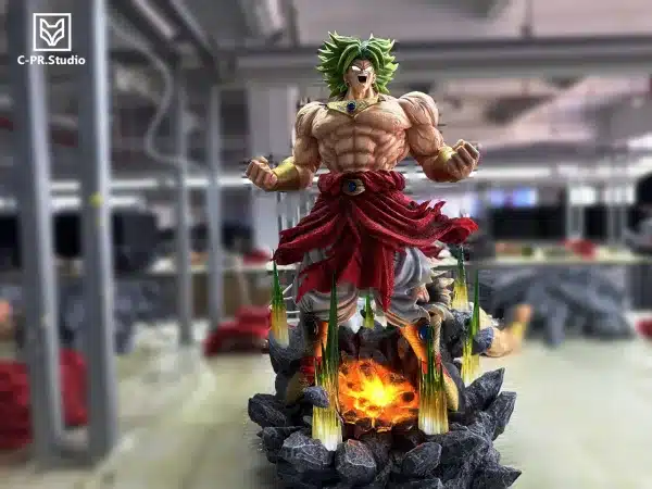 Dragon Ball CPR Studio Broly Resin Statue 2 1