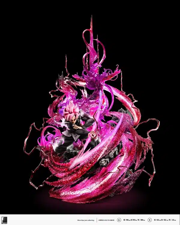 Dragon Ball Last Sleep Studio Goku Rose Resin Statue 1 1