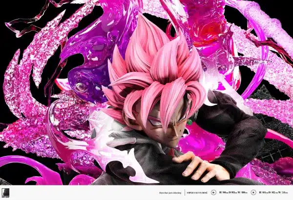 Dragon Ball Last Sleep Studio Goku Rose Resin Statue 3 1