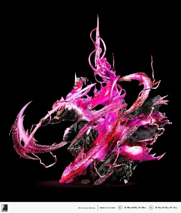 Dragon Ball Last Sleep Studio Goku Rose Resin Statue 4 1