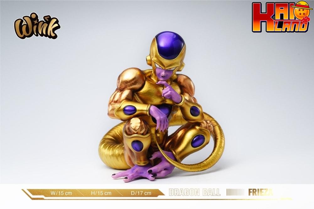 Dragon Ball Wink Studio Sitting Golden Frieza Resin Statue