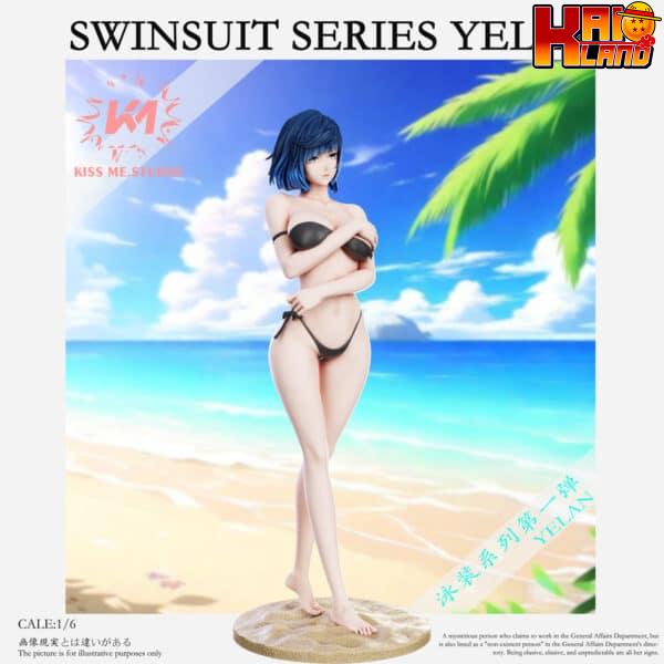 Genshin Impact Kiss Me Studio Bikini Yelan Resin Statue 2