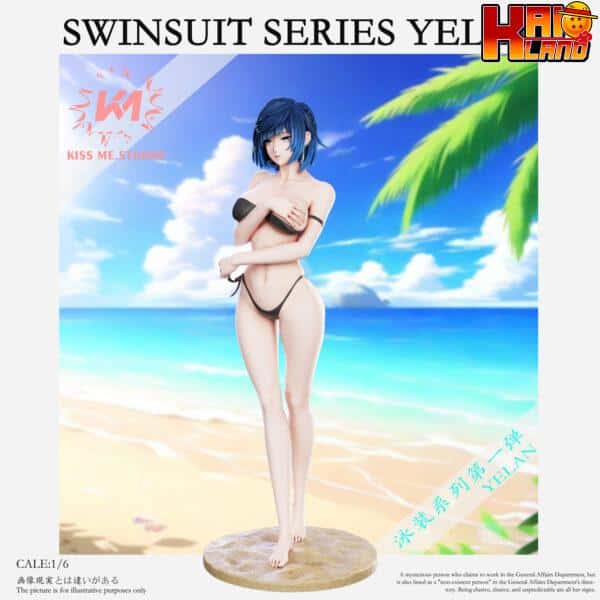 Genshin Impact Kiss Me Studio Bikini Yelan Resin Statue 5