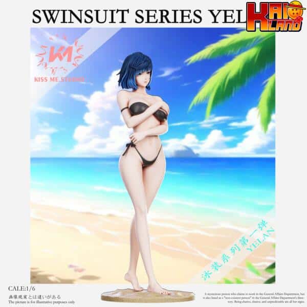 Genshin Impact Kiss Me Studio Bikini Yelan Resin Statue 6