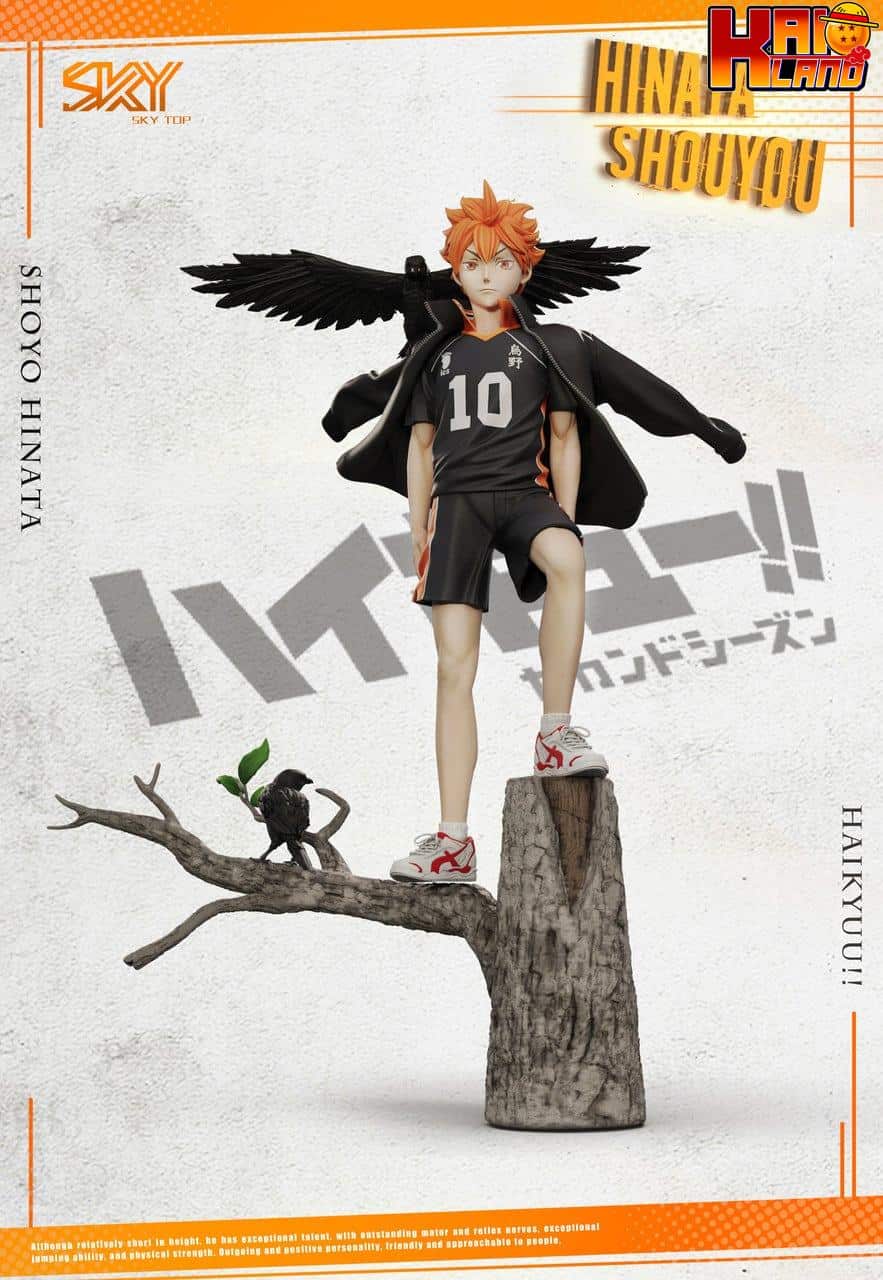 Haikyuu Sky Top Studio Shoyo Hinata Resin Statue