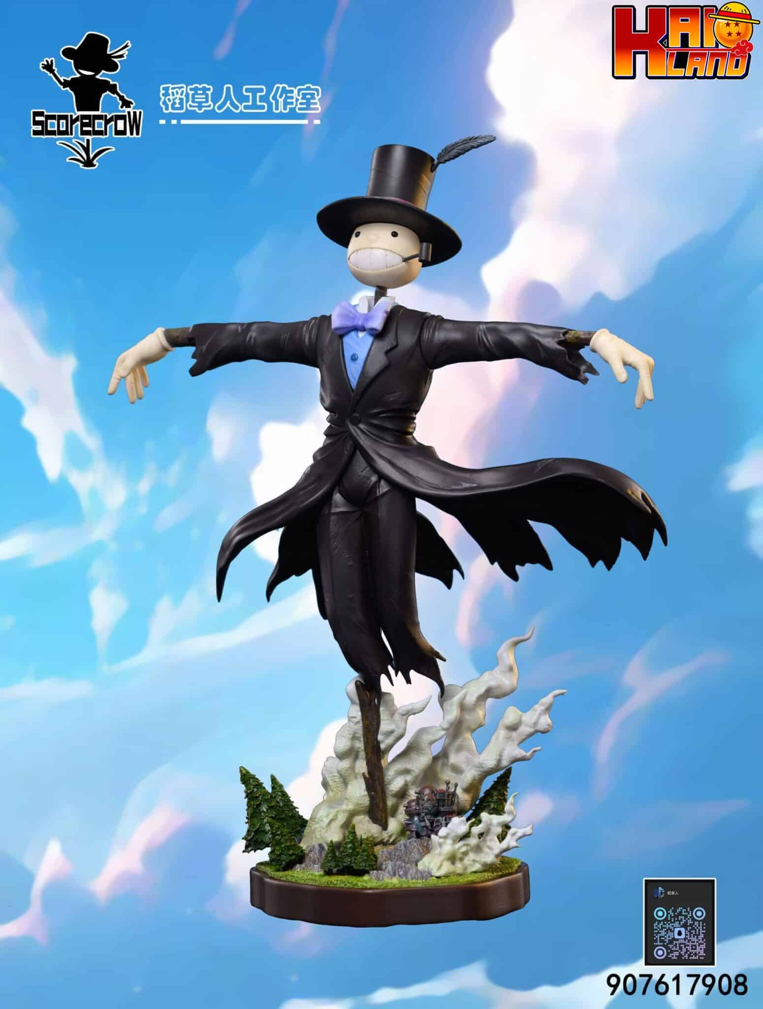 Howls Moving Castle Scarecrow Studio Castle Turnip Head Resin Statue