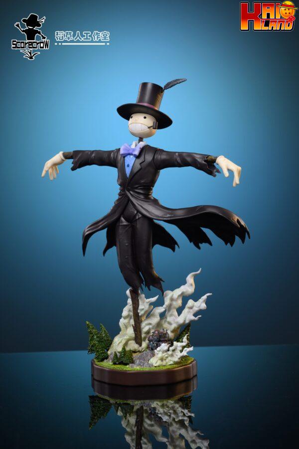 Howls Moving Castle Scarecrow Studio Castle Turnip Head Resin Statue 2