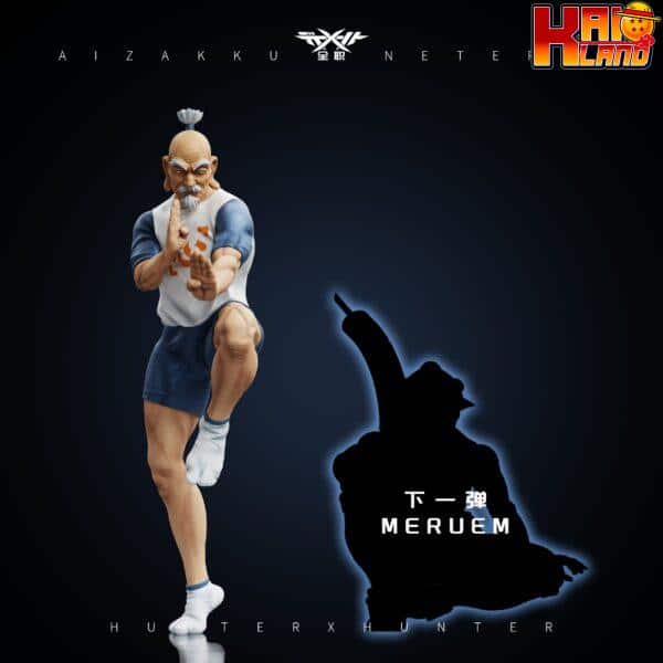 Hunter x Hunter Qvan Zhi Studio Isaac Netero Resin Statue 5