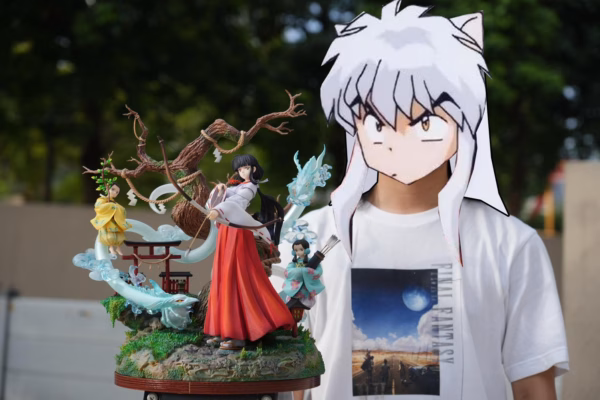 InuYasha TY Studio Kikyo Resin Statue