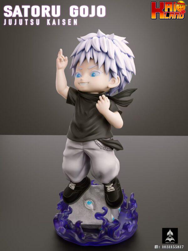 Jujutsu Kaisen Ninety Seven Studio Chibi Sukuna x Satoru Gojo Resin Statue 7